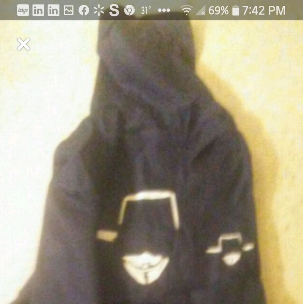 V for Vendetta jacket/coat